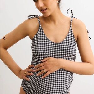 Hatch maternity the poppy one piece